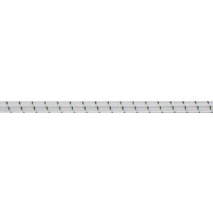 Liros Gummiline / elastikline - hvid med blå og grøn mærketråd - flere størrelser