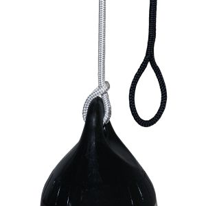 Fenderline med øjesplejsning - 8mm x 150 cm, hvid