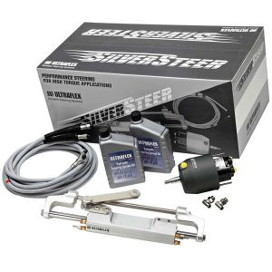 Hydraulisk styringspakke - op til 350 hk påhængsmotorer - Ultraflex - Passer på flere motormærker