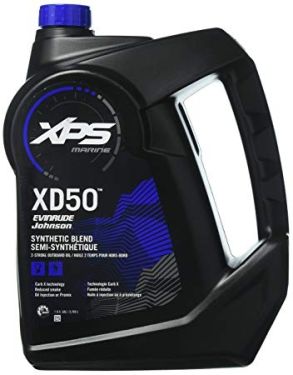 XD50 - 2-takt olie til Evinrude, 1 gallon 