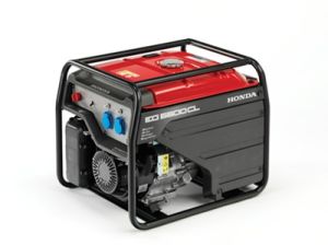Generator: honda EG3600, 230V - 3,6 kVA