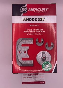 Komplet originalt anodekit, Bravo II og Bravo III, 888761Q03