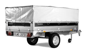 Presenning til netsider, 50 cm - passer til Brenderup 4310