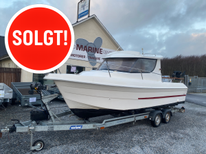 Ørnvik 650 Cabin med 115 hk og fiskeudstyr - SOLGT!