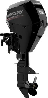 Mercury F15 ELPT EFI (langbenet)  - elstart- EFI/elektronisk benzinindsprøjtning,  powertrim, fjrernbetjent styring