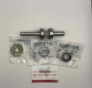 Drivakselkit til impeller, passer på MerCruiser messing søvandspumpe