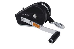 Lukket manuelt trailerspil - Brenderup DL1402