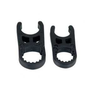 Holder til badestige i sort nylon. Ø 25 cm.