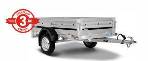 Brenderup 1205 S - 500 eller 750 kg
Lille, alsidig trailer velegnet til gør-det-selv projekter: fra camping og fritid til bortkørsel af haveaffald og skrald