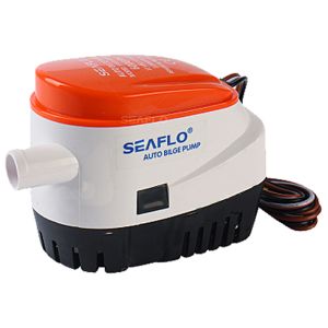 Automatisk Lænsepumpe, SEAFLO, 600 Gph/2270 ltr./t., 12V eller 24V