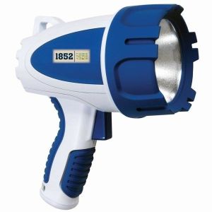 Spot / projektør, 5w led, 500lm - 400m, genopladelig