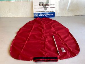 Starcraft Bow cover, Apex, passer til StarCraft 2100 IO, rød, inkl. knapper