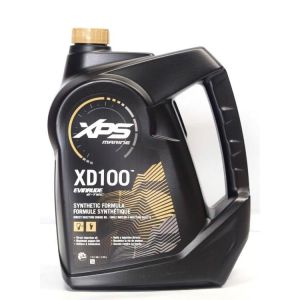 XD-100 - 2-takt olie til Evinrude E-Tec motorer, 1 gallon