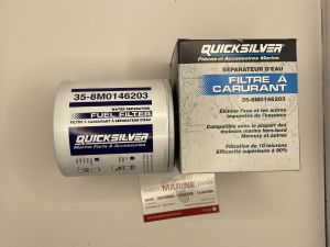 Quicksilver Vandseparerende indsats til brændstoffilter, 10 Micron