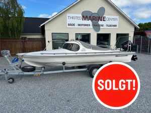 SOLGT! - MOPA Expedition med godt udstyr og 30 HK Suzuki - TILBUD!
