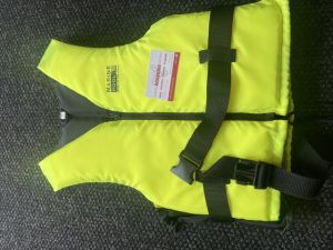 Svømmevest Basic 50N, gul - flere størrelser
