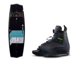 PAKKETILUD: Hyperlite wakeboard, State, 140 cm - INKL. REMIX BINDINGER