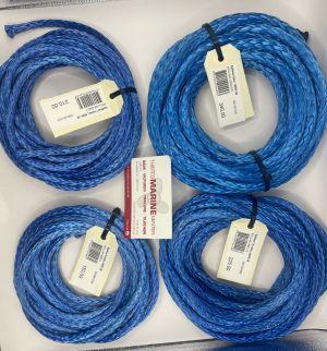 Spilline, dyneema, forskellige længde og brudstyrke