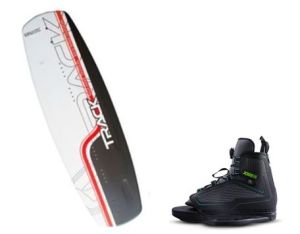 TILBUD :  Wakeboard Base Track board inkl Starlit bindinger - DANMARKS BILLIGSTE!