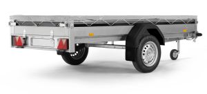 Flad presenning til Brenderup Trailer - Model 3-vejs tipper