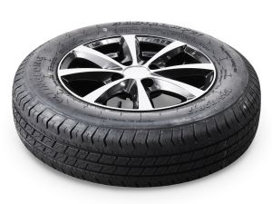 Trailerhjul, alu. X8 155/80R13
